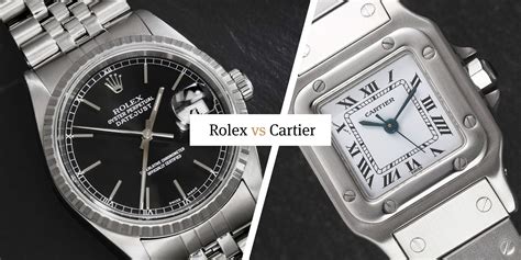 cartier or rolex for ladies|cartier vs rolex diamond.